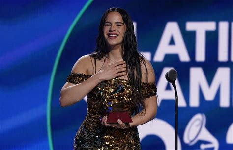 2022 Latin Grammy Awards Rosalía Wins Album Of The Year Los Angeles