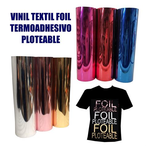 Vinil Textil Ddetalle Foilstrech Termoadhesivo Ploteable Moritzu
