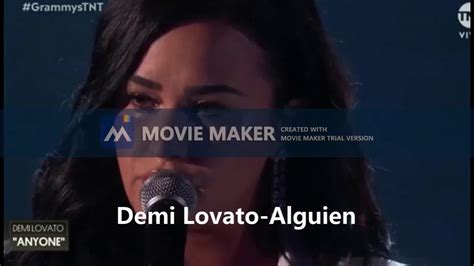 Anyone En Español Demi Lovato Youtube