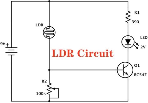 The Essential Guide To Ldr Circuit Light Dependent Resistor And Its