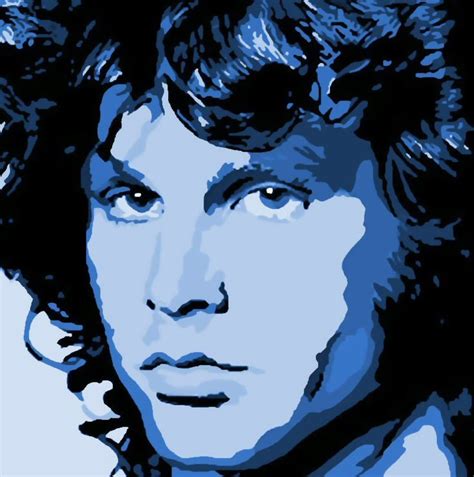 Jim Morrison Doors Paint By Number Art Kit Jim Morrison Pop Art
