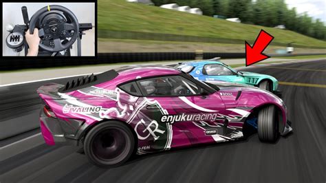 Tandem Practice With Pro Drift Cars In Assetto Corsa Youtube