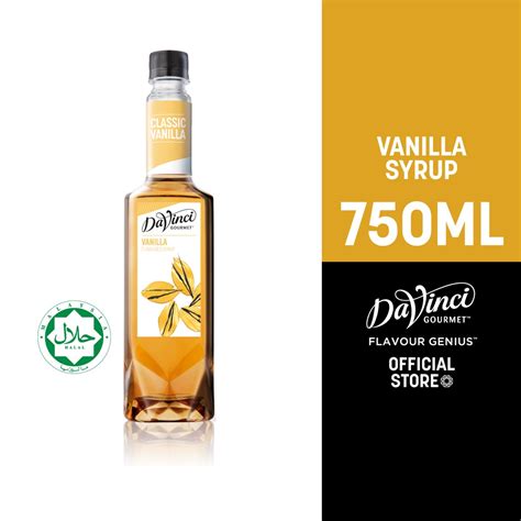 Davinci Gourmet Vanilla Syrup Ml Shopee Malaysia