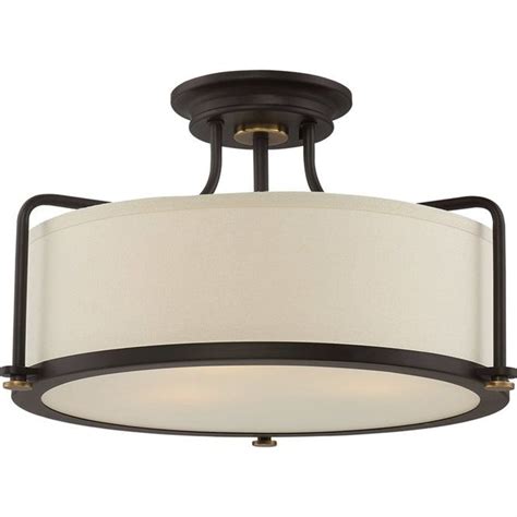 Refined Contemporary Textured Ceiling Light Bronze Ceiling Lights