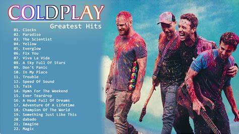 Coldplay Greatest Hits Playlist 2022 The Best Of Coldplay Youtube
