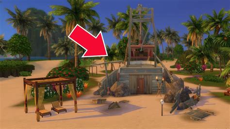 Pirate Ship Home The Sims 4 House Renovation Youtube