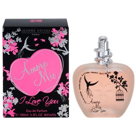 Jeanne Arthes Amore Mio I Love You Eau De Parfum Pour Femme 100 Ml