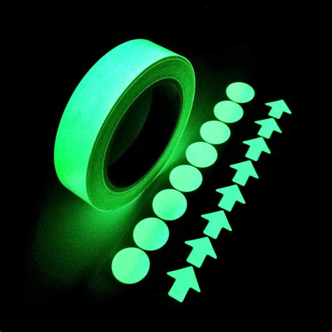 Glow In The Dark Self Adhesive Tape Green Light Luminous