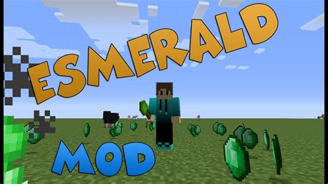 Emerald Mod Minecraft 172 Youtube