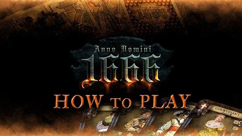 Anno Domini 1666 How To Play Youtube