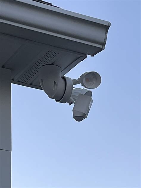 ring floodlight camera eave mount Install Kit Horizontal Soffit Flood