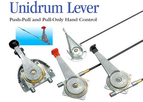 Push Pull Pull Only Hand Control Lever For Commercial