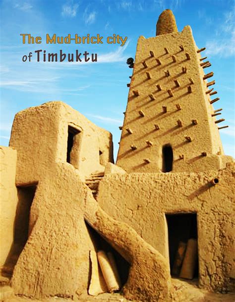 The Mud Brick City Of Timbuktu