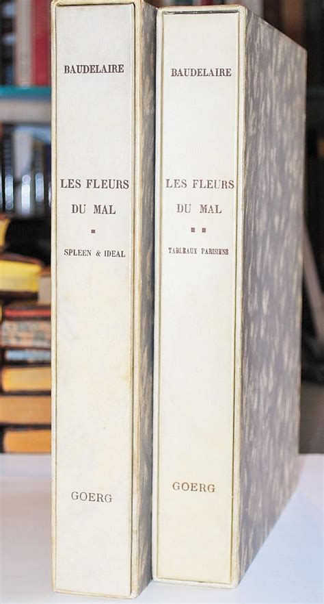 Les Fleurs Du Mal Spleen Et Idéal Tableaux Parisiens Lithographies Originales De Édouard