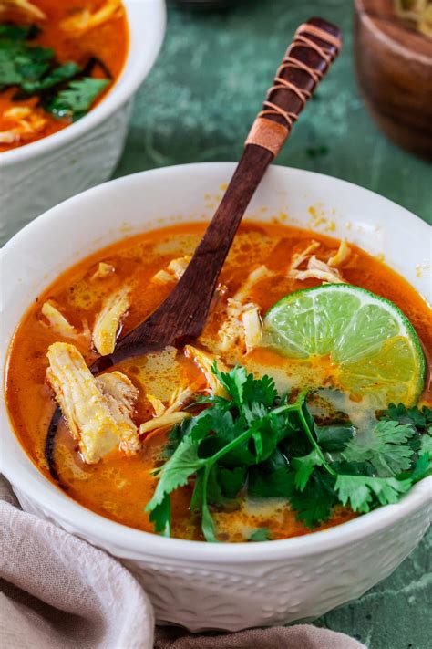 Kha in thai means galangal. Tom Kha Soup (Thai Chicken Coconut Soup) - Olivia's Cuisine
