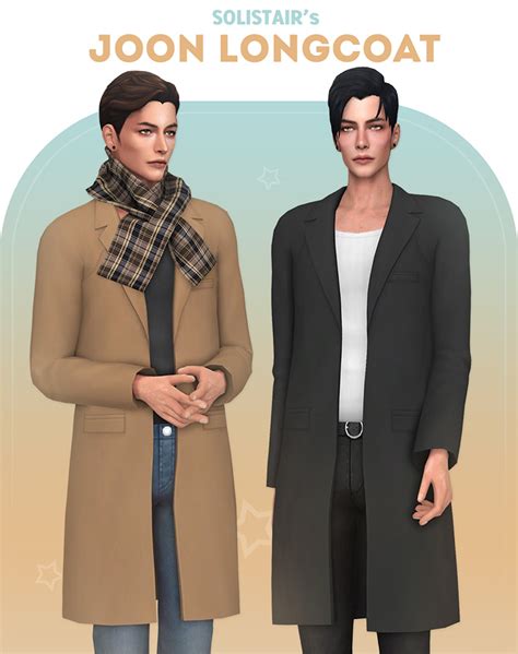 Trench Coat Cc For The Sims 4 Girls Guys Fandomspot
