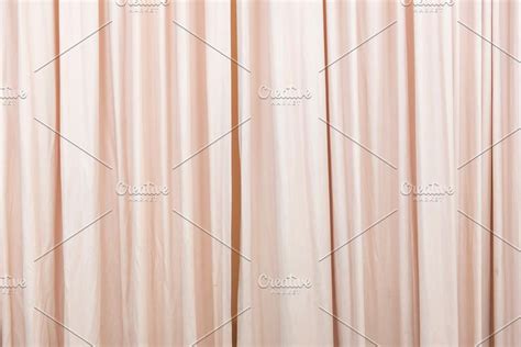 Red Curtain In The Comfortable Room Stock Photo Containing Curtain And