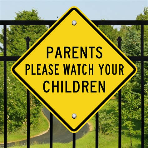 Watch Your Children Sign Sku S 7105