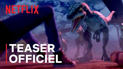 Jurassic World La Colo Du Crétacé Netflix Dévoile La Bande Annonce Et