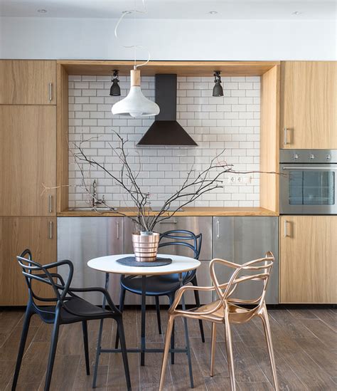 Amazing Apartment Interior Design Using Copper