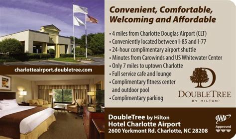 Doubletree By Hilton Hotel Charlotte Airport Charlotte Nc