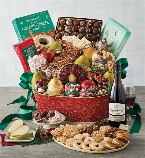 Ultimate Christmas T Basket With Wine Best T Baskets From Harry