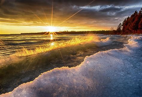 Door County Sunset Photograph By Brad Bellisle