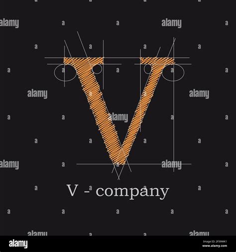 Vector Logo Design Letter V Stock Vector Image And Art Alamy