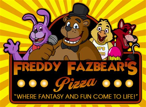 Freddy Fazbears Pizza Logo By Retrouniverseart On Deviantart