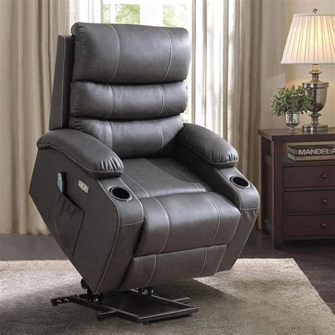 39 Mo Finance Vuyuyu Power Lift Recliner Chairs For Elderly Pu Leather Reclining Sofa Chair