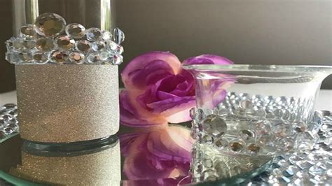 Diy Glam Party Favors Bling Wedding Decorations Youtube