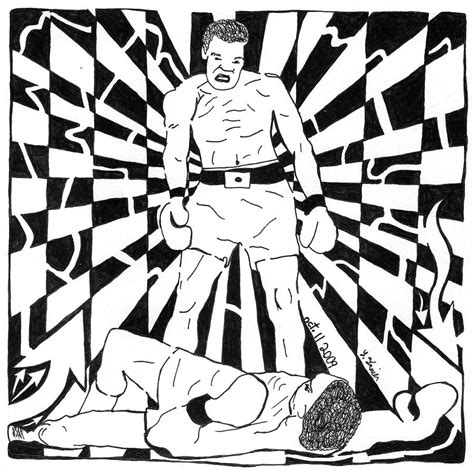 Muhammad Ali Coloring Pages Coloring Nation