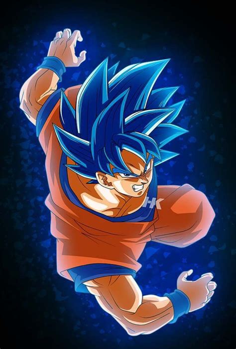 Goku Super Saiyan Blue Dragon Ball Super Personajes De Dragon Ball