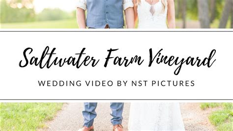 Stonington Ct Wedding Videographer Saltwater Farm