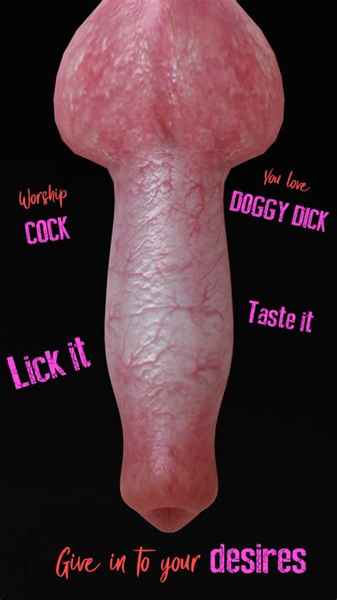 Rule 34 3d Blender Canine Canine Penis Cock Worship Dog Penis English
