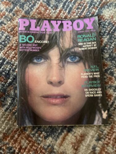 Mavin Bo Derek March And August Playboy Magazine Set