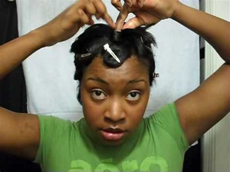 If you already have curls done, setting your dry hair in pin curls at night is a great way to hold the shape until the next day. How to Pin Curl - YouTube