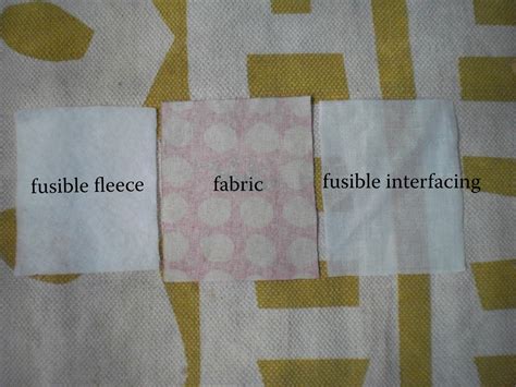This is how I fuse interfacing and fleece to fabric | Projects by Jane