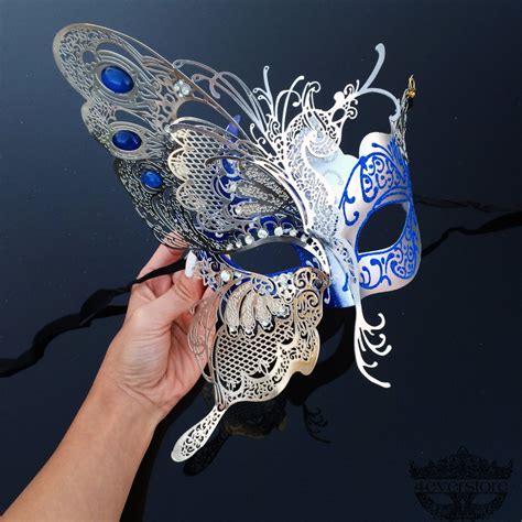 Masquerade Mask Elegant Butterfly Mask Masquerade Ball Mask Etsy
