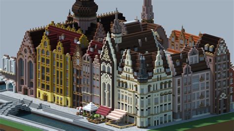 Mineplex is the largest minecraft server in existence. European Inspired City Minecraft Map in 2020 (With images ...