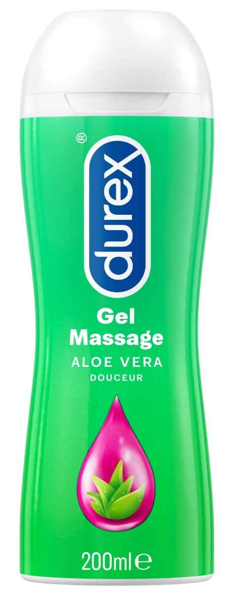 Play Gel Massage Aloe Vera Durex Gel Massage Et Lubrifiant à Base Deau