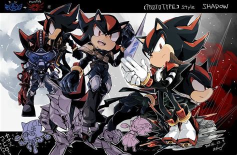 えいむえふ充電中 On Twitter Shadow The Hedgehog Sonic Art Sonic And Shadow