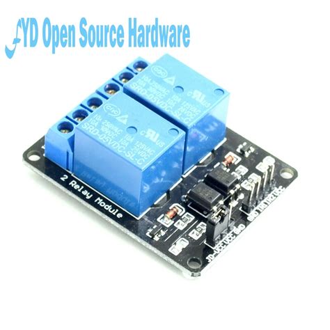 2 Channel Relay Module Relay Expansion Board With Optical Coupling