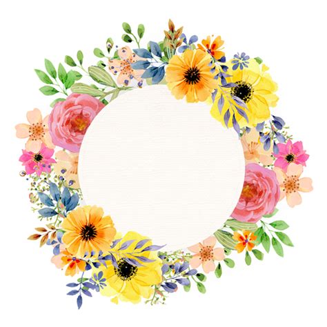 Watercolor Floral Spring, Watercolor Clipart, Floral, Watercolor Floral PNG Transparent Clipart ...