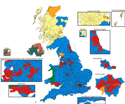 United Kingdom Legislative Election 2019 Electoral Geography 20