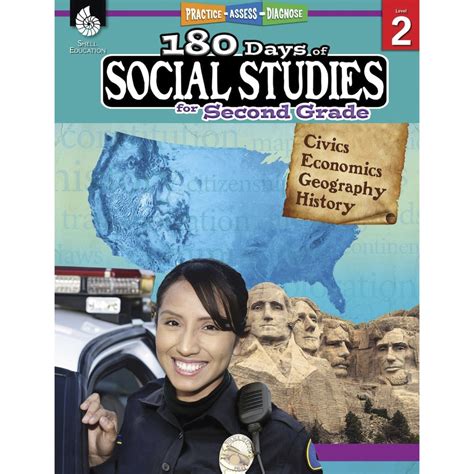 Shl51394 Shell Education 180 Days Social Studies Workbook Printed