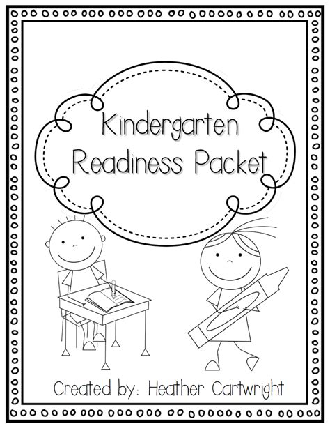 Free Printable Kindergarten Packets Free Printable Templates
