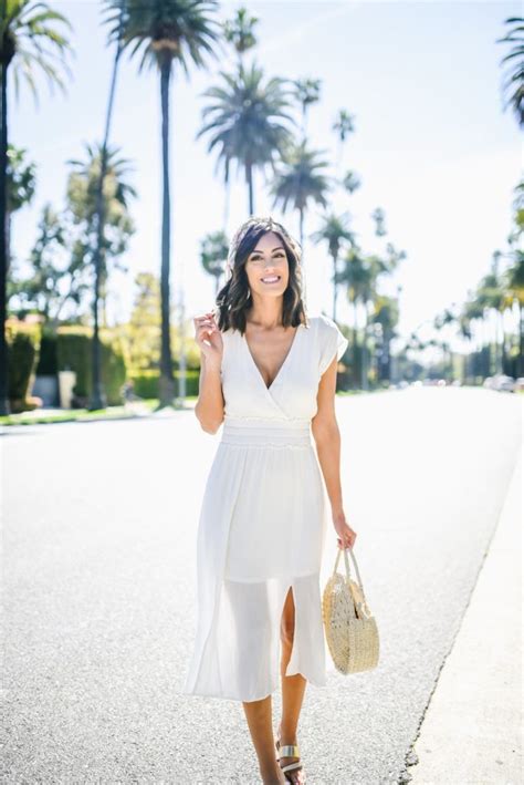 White Midi Dress For Beverly Hills Stylethegirl White Midi Dress