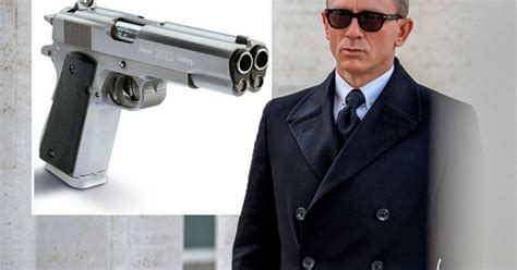 Spectre Guns Revealed James Bond Villains Issued Brand New Weapons