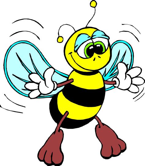 Bee Pictures Cartoon Clipart Best
